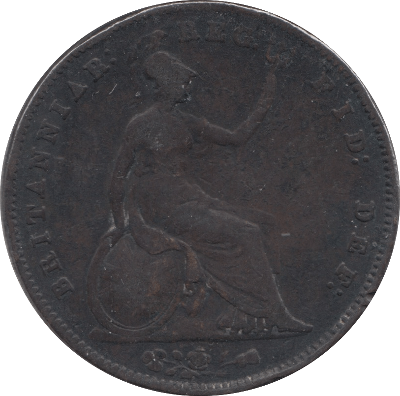 1854 PENNY ( F ) - Penny - Cambridgeshire Coins