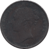 1854 PENNY ( F ) - Penny - Cambridgeshire Coins