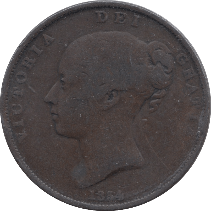 1854 PENNY ( FAIR ) 8 - Penny - Cambridgeshire Coins