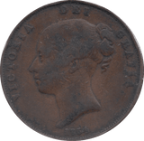 1854 PENNY ( FINE ) 2 - Penny - Cambridgeshire Coins