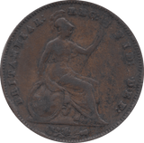 1854 PENNY ( FINE ) 2 - Penny - Cambridgeshire Coins