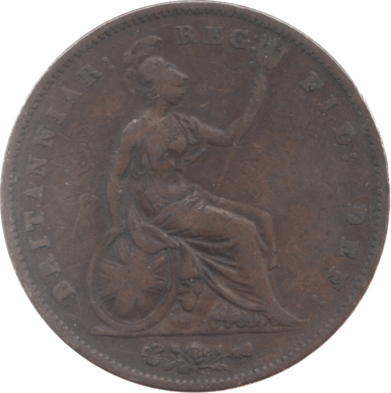 1854 PENNY ( FINE ) - Penny - Cambridgeshire Coins