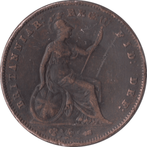 1854 PENNY ( FINE ) - Penny - Cambridgeshire Coins