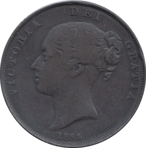 1854 PENNY ( GF ) 9 - Penny - Cambridgeshire Coins