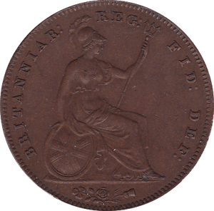 1854 PENNY ( GVF ) B - Penny - Cambridgeshire Coins