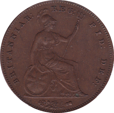 1854 PENNY ( GVF ) B - Penny - Cambridgeshire Coins