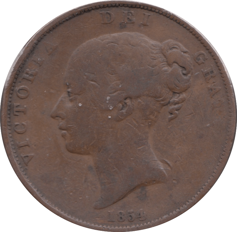1854 PENNY ( NF ) 3 - Penny - Cambridgeshire Coins