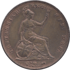 1854 PENNY ( UNC ) - Penny - Cambridgeshire Coins