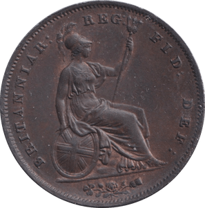 1854 PENNY ( UNC ) - Penny - Cambridgeshire Coins