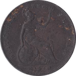 1854 PENNY ( VF ) B - Penny - Cambridgeshire Coins