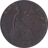 1854 PENNY ( VF ) B - Penny - Cambridgeshire Coins