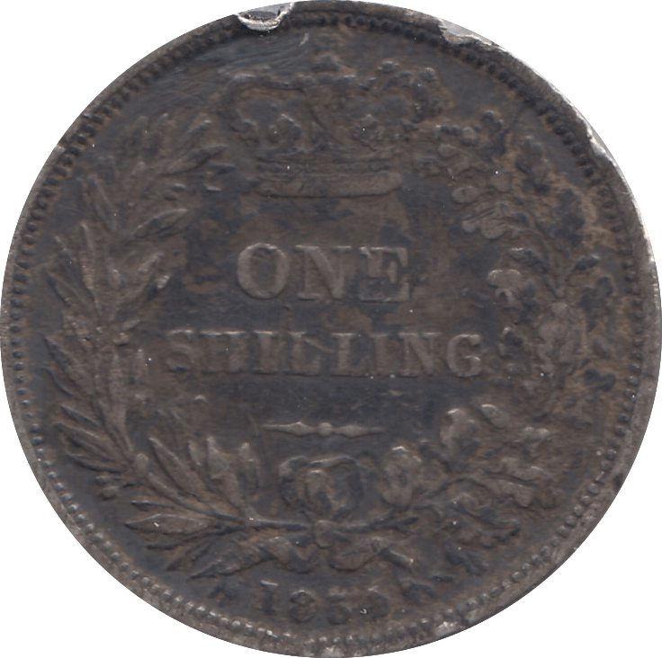1854 SHILLING ( F ) - Shilling - Cambridgeshire Coins