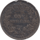 1854 SHILLING ( F ) - Shilling - Cambridgeshire Coins