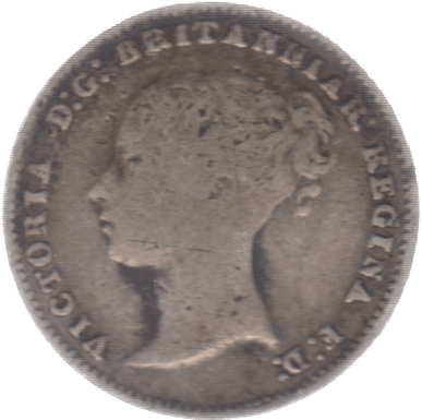 1854 THREEPENCE 2 ( FAIR ) - Threepence - Cambridgeshire Coins