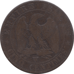 1855 10 CENTIMES FRANCE - WORLD COINS - Cambridgeshire Coins