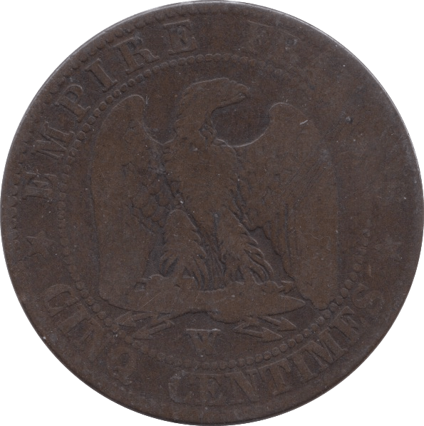 1855 10 CENTIMES FRANCE - WORLD COINS - Cambridgeshire Coins