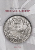 1855 - 1924 GREAT BRITISH ONE SHILLING COIN HUNT COLLECTORS ALBUM - Coin Album - Cambridgeshire Coins