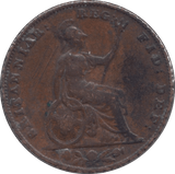 1855 FARTHING ( GF ) - Farthing - Cambridgeshire Coins