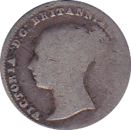 1855 FOURPENCE ( FAIR ) D - Fourpence - Cambridgeshire Coins