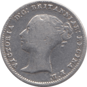 1855 FOURPENCE ( FINE ) 13 - Fourpence - Cambridgeshire Coins