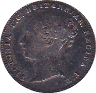 1855 FOURPENCE ( GVF ) - Fourpence - Cambridgeshire Coins