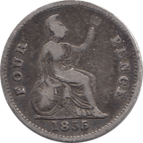 1855 FOURPENCE ( NF ) 1 - Fourpence - Cambridgeshire Coins