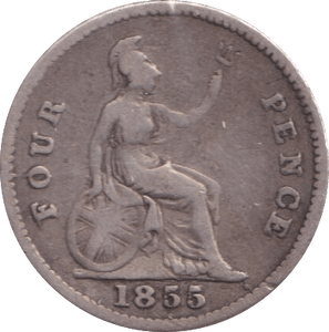 1855 FOURPENCE ( WF ) - Fourpence - Cambridgeshire Coins