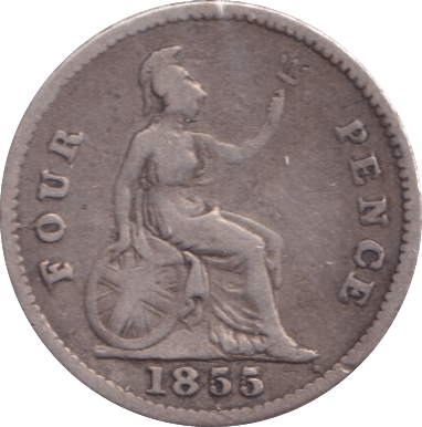 1855 FOURPENCE ( WF ) - Fourpence - Cambridgeshire Coins