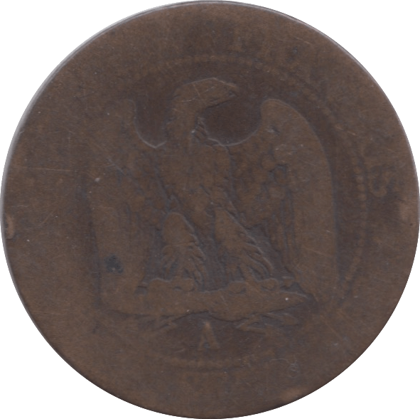 1855 FRANCE 10 CENTIMES - WORLD COINS - Cambridgeshire Coins