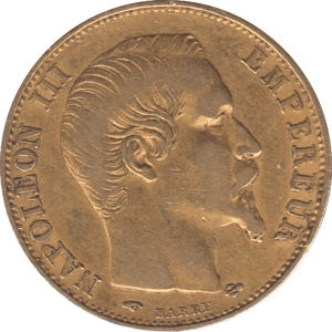 1855 GOLD FRANCE 20 FRANCS - Gold World Coins - Cambridgeshire Coins