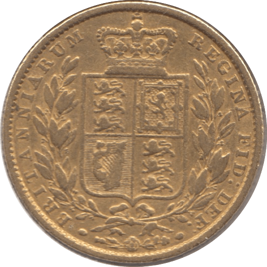 1855 GOLD SOVEREIGN ( VF ) - Sovereign - Cambridgeshire Coins