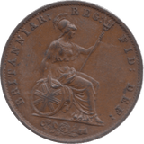 1855 HALFPENNY ( AUNC ) 23 - Halfpenny - Cambridgeshire Coins