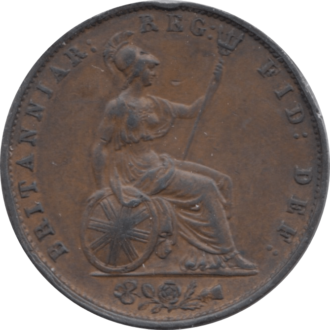 1855 HALFPENNY ( AUNC ) 4 - Halfpenny - Cambridgeshire Coins