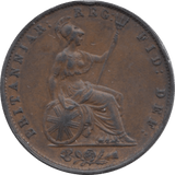 1855 HALFPENNY ( AUNC ) 4 - Halfpenny - Cambridgeshire Coins