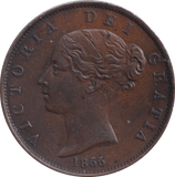 1855 HALFPENNY ( EF ) - Halfpenny - Cambridgeshire Coins