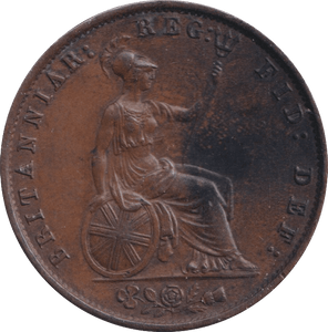 1855 HALFPENNY ( EF ) - Halfpenny - Cambridgeshire Coins