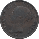 1855 HALFPENNY ( FINE ) 1 - Halfpenny - Cambridgeshire Coins