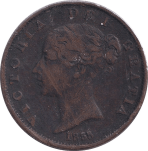 1855 HALFPENNY ( FINE ) - Halfpenny - Cambridgeshire Coins
