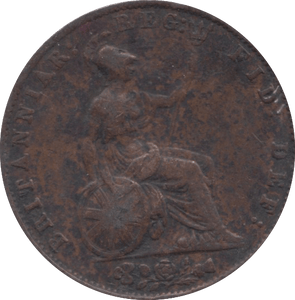 1855 HALFPENNY ( FINE ) - Halfpenny - Cambridgeshire Coins
