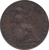 1855 HALFPENNY ( FINE ) - Halfpenny - Cambridgeshire Coins