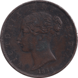 1855 HALFPENNY ( GF ) - Halfpenny - Cambridgeshire Coins