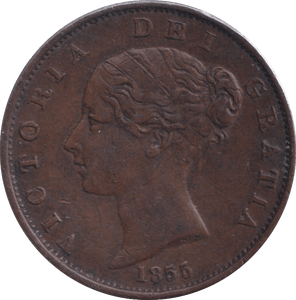 1855 HALFPENNY ( GVF ) - Halfpenny - Cambridgeshire Coins