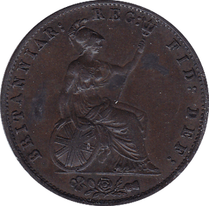 1855 HALFPENNY ( GVF ) - Halfpenny - Cambridgeshire Coins