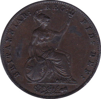 1855 HALFPENNY ( GVF ) - Halfpenny - Cambridgeshire Coins