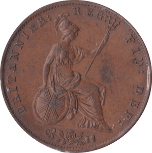 1855 HALFPENNY ( UNC ) B - Halfpenny - Cambridgeshire Coins