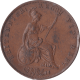 1855 HALFPENNY ( UNC ) B - Halfpenny - Cambridgeshire Coins