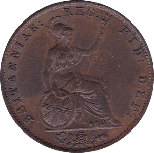 1855 HALFPENNY ( UNC ) - Halfpenny - Cambridgeshire Coins