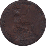 1855 HALFPENNY ( VF ) C - Halfpenny - Cambridgeshire Coins