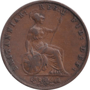 1855 HALFPENNY ( VF ) - Halfpenny - Cambridgeshire Coins