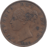 1855 HALFPENNY ( VF ) - Halfpenny - Cambridgeshire Coins